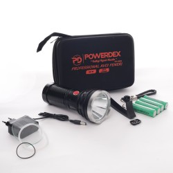 powerdex Avcı Feneri Pd-9900 Su Geçirmez Şarjlı Profesyonel Avcı El Feneri pd-9900