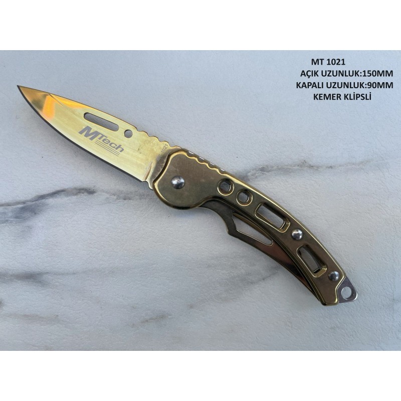 Mt-1020 Çakı Gold Renk