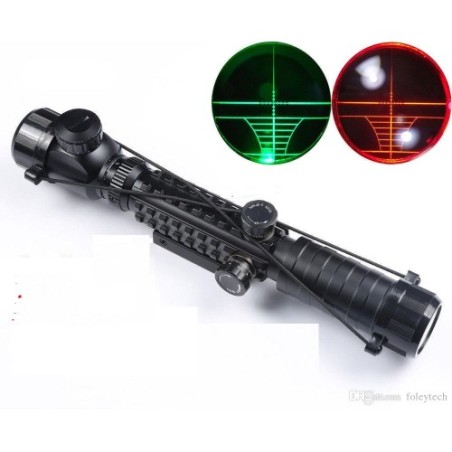 Rıflescope 3-9x32 Eg Zoomlu Av Tüfek Dürbünü Tüfek çift Işık Kaynaklı