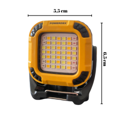 Powerdex PD-470 Şarjlı Mini COB LED Manyetik Aydınlatma