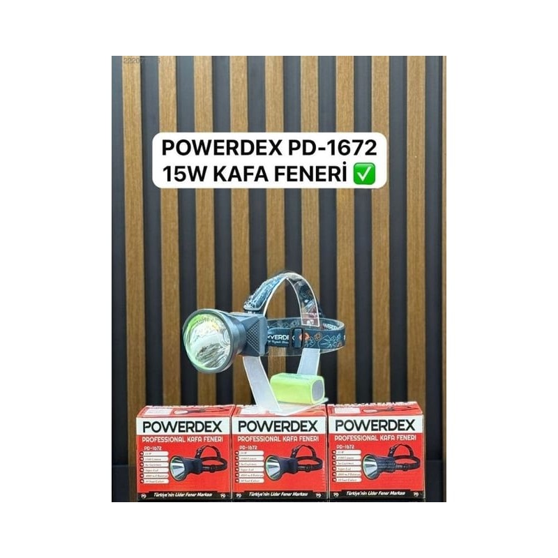 Powerdex Pd-1672 Professıonal Kafa Feneri
