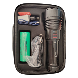 Powerdex PD-16000 90W Şarjlı Avcı Feneri | 9000 Lümen | 41.000 Mah | 12 Saat Kullanım | Zoom Özellikli