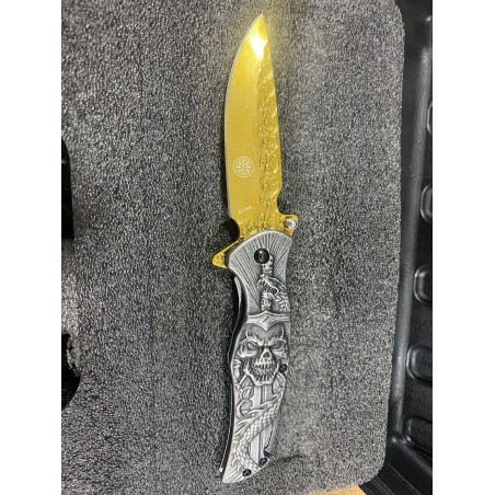 swat-554 kuru kafa kabartmalı işlemeli çakı