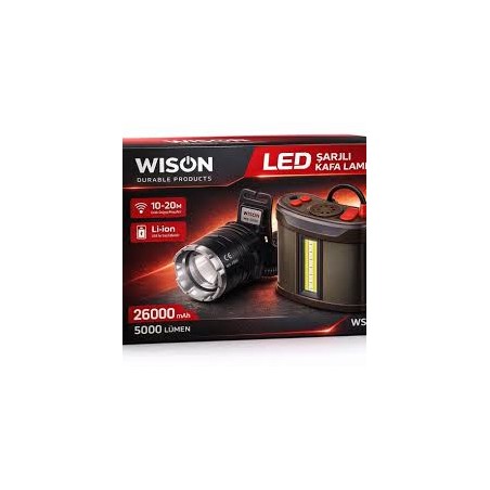 Wison WS-2090 Şarjlı Kafa Lambası