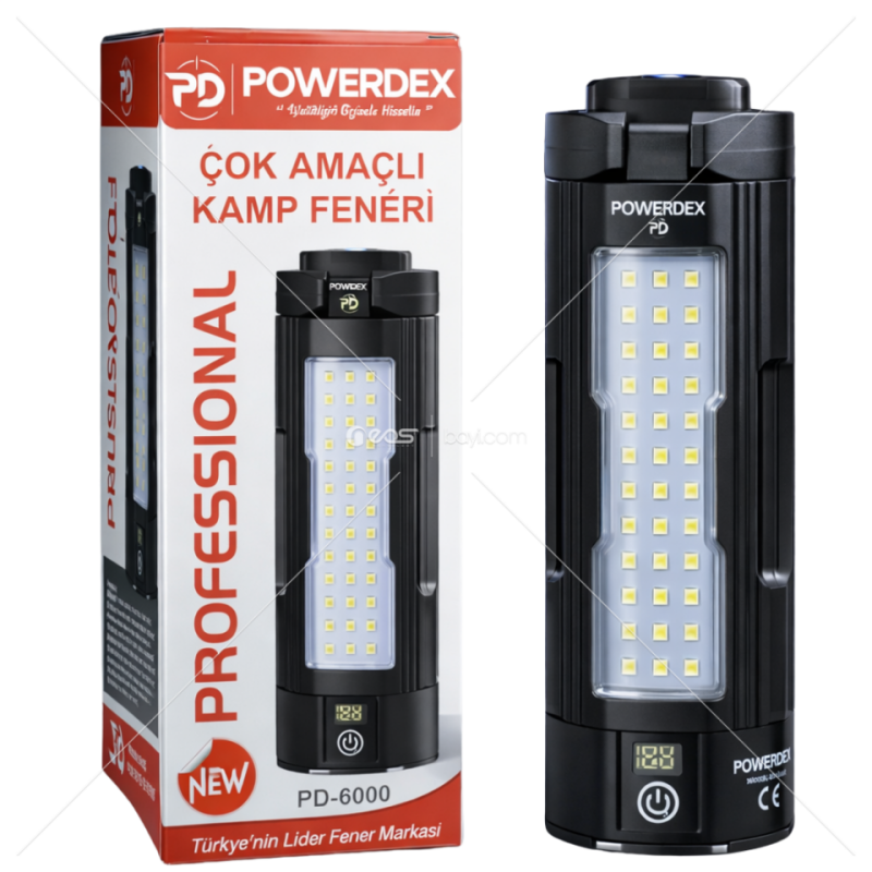 Powerdex PD-6000 Kamp Feneri